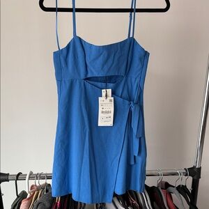 Zara Vibrant Blue Camisole Top